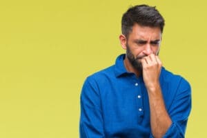 Person with an anxious attachment style