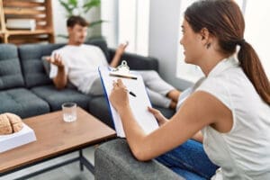 a man realizes the effectiveness of one on one therapy