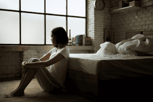Person learning how to deal with loneliness