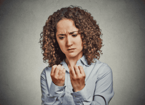 Person experiencing compulsive behaviors
