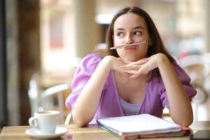 Person managing ADHD without medication